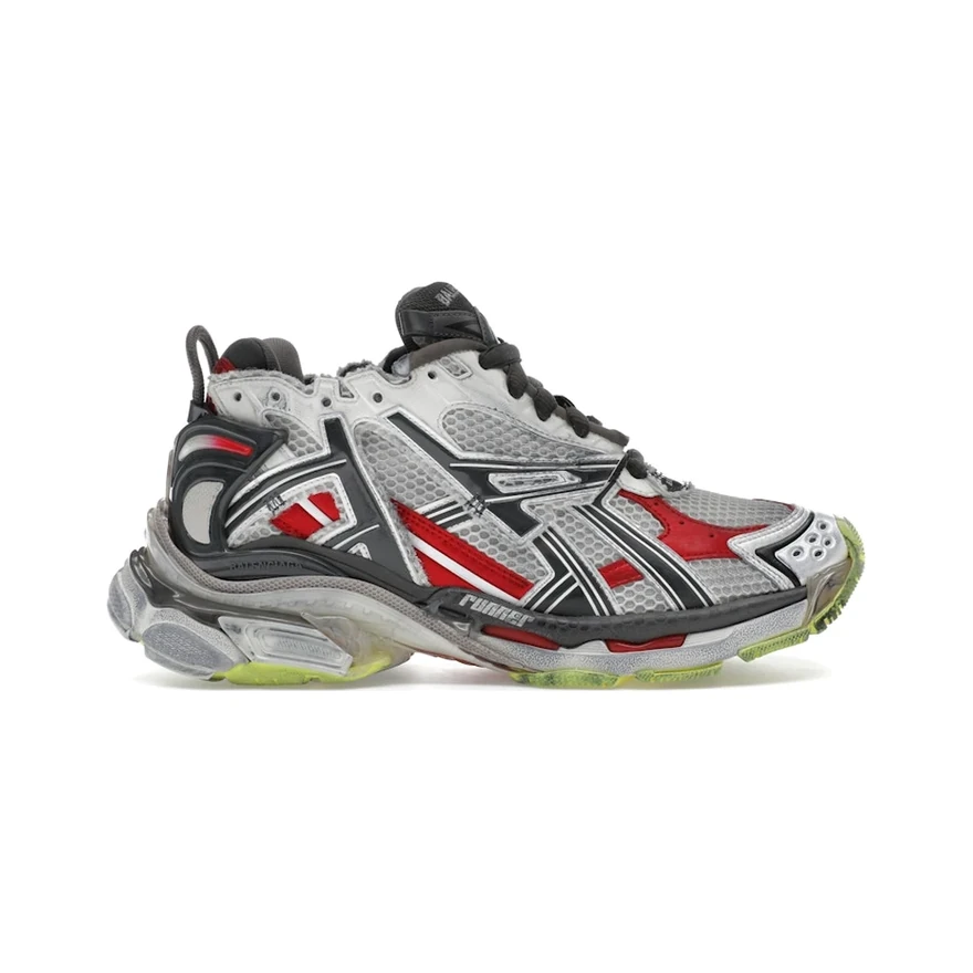 Balenciaga Runner Black White Red Neon Yellow