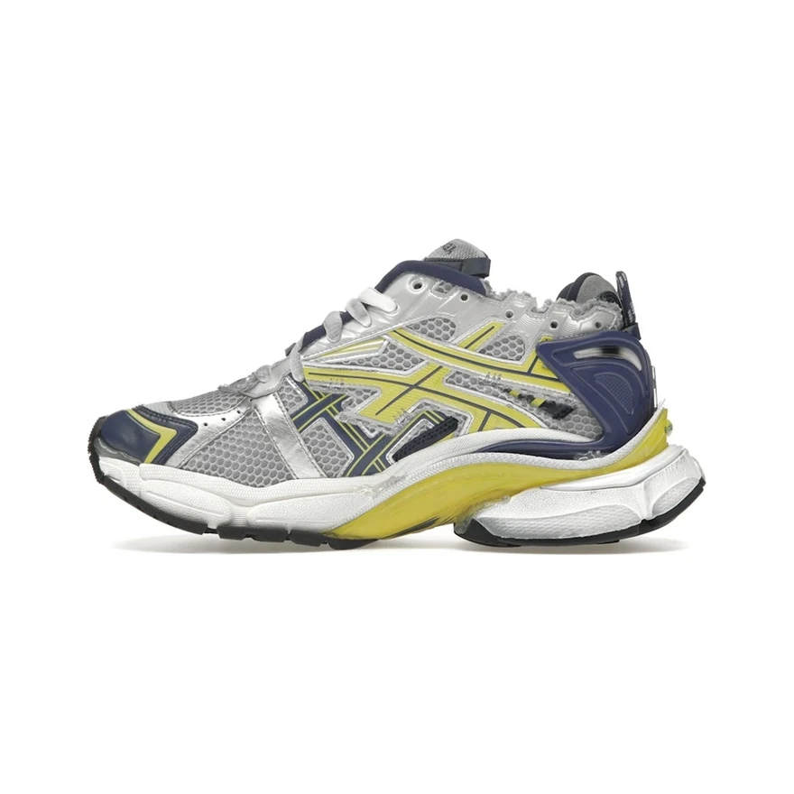 Balenciaga Runner White Blue Yellow, profil intérieur