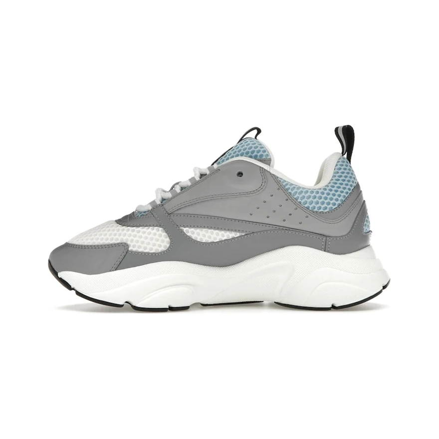 Dior B22 Blanche et Bleu, profil intérieur