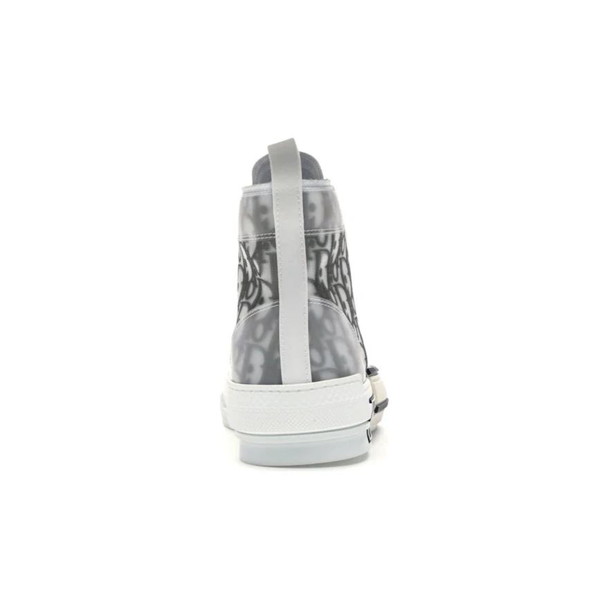 Dior B23 League High Blanche et Noire, vue arrière
