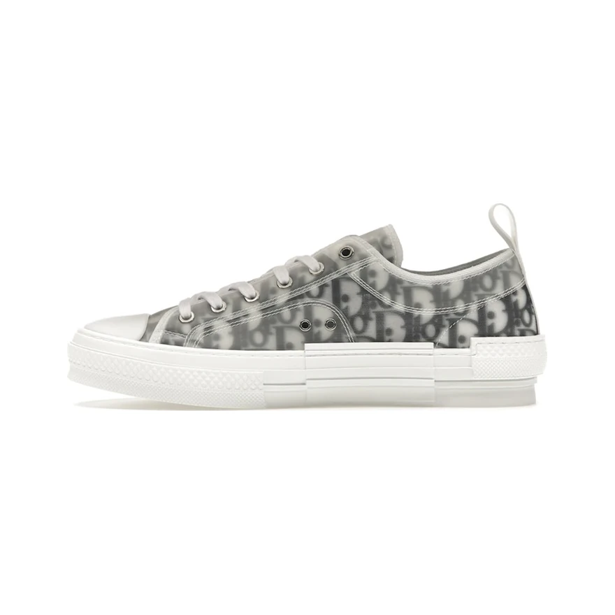 Dior B23 League Low Blanche et Noire, profil intérieur
