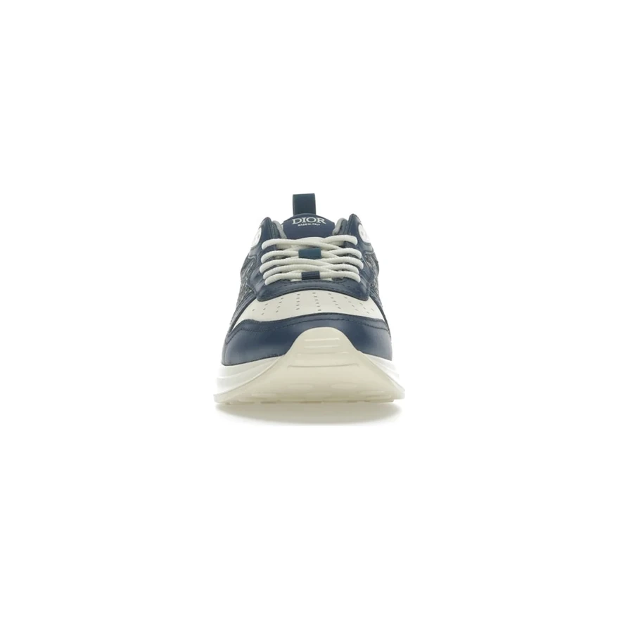 Dior B25 Low Blanche et Marine, vue de face
