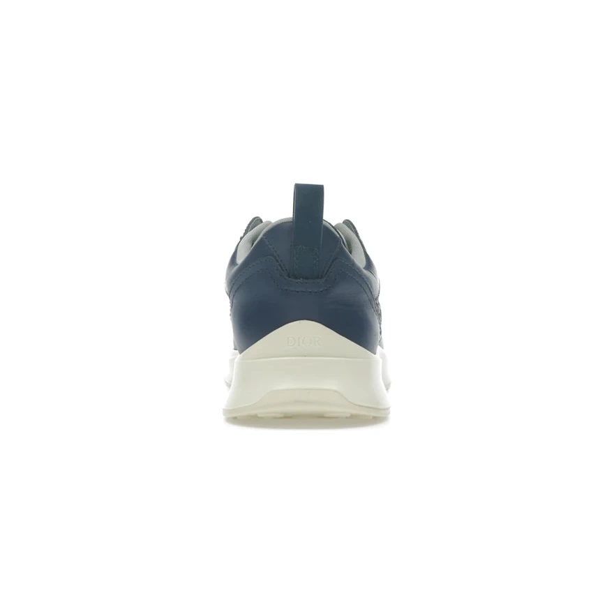 Dior B25 Low Blanche et Marine, vue arrière