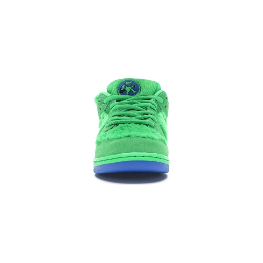 Nike SB Dunk Low Grateful Dead Bears Green, vue de face