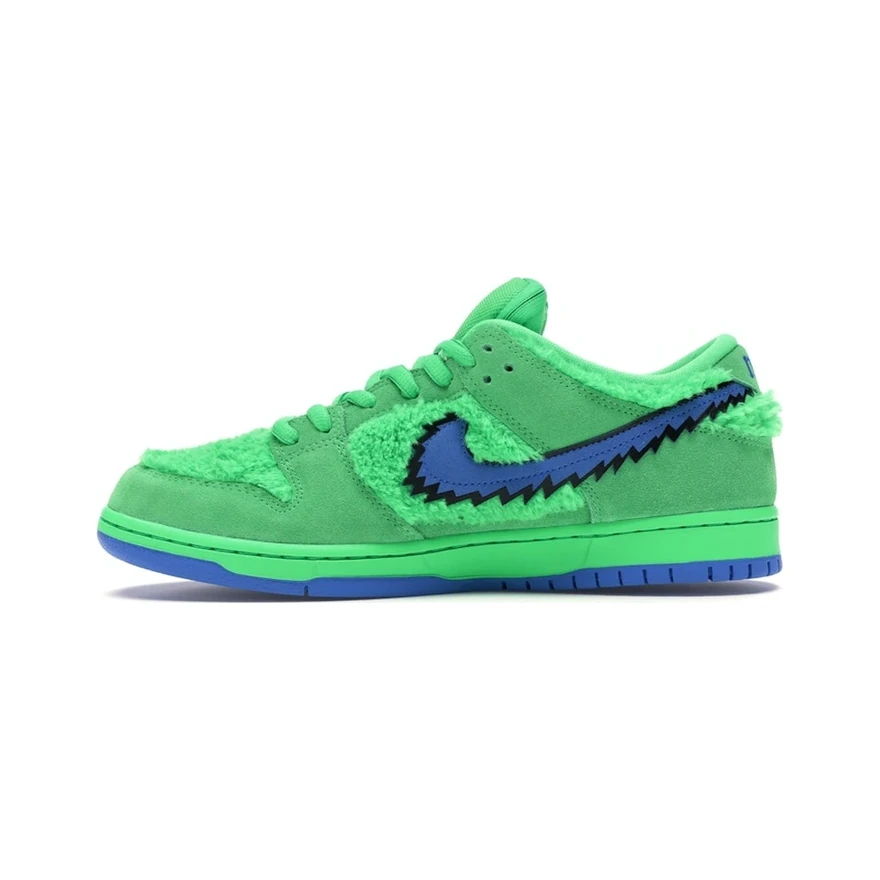 Nike SB Dunk Low Grateful Dead Bears Green, profil intérieur