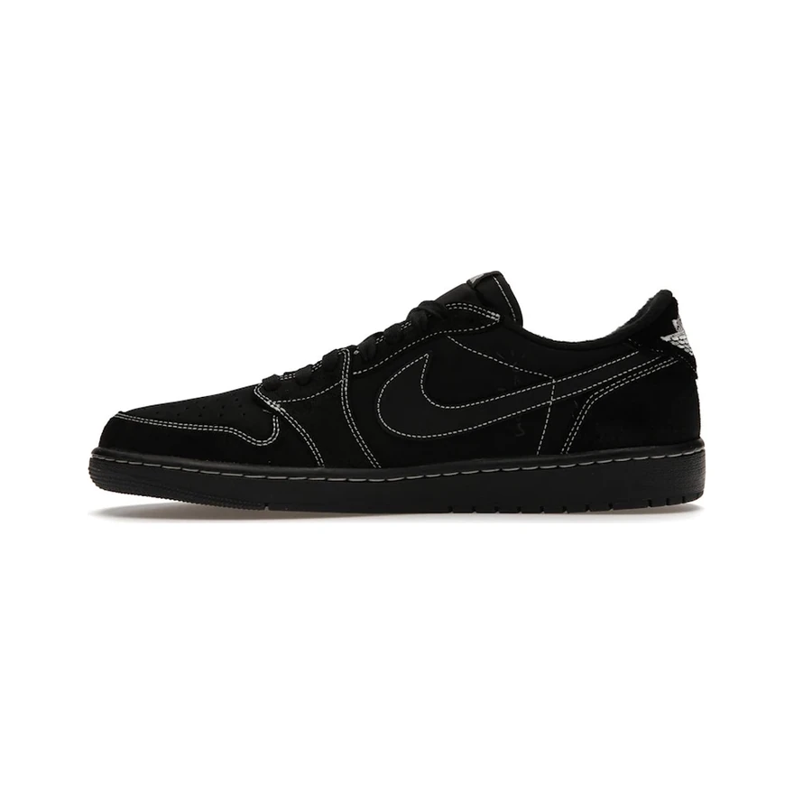 Air Jordan 1 Low Travis Scott Black Phantom, profil intérieur
