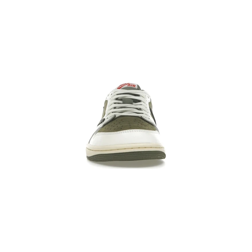 Air Jordan 1 Low Travis Scott Medium Olive, vue de face