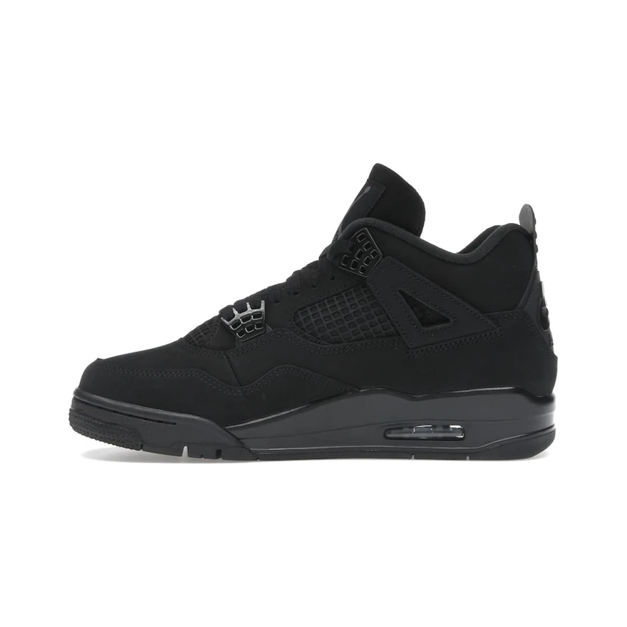Air Jordan 4 Black Cat, profil intérieur