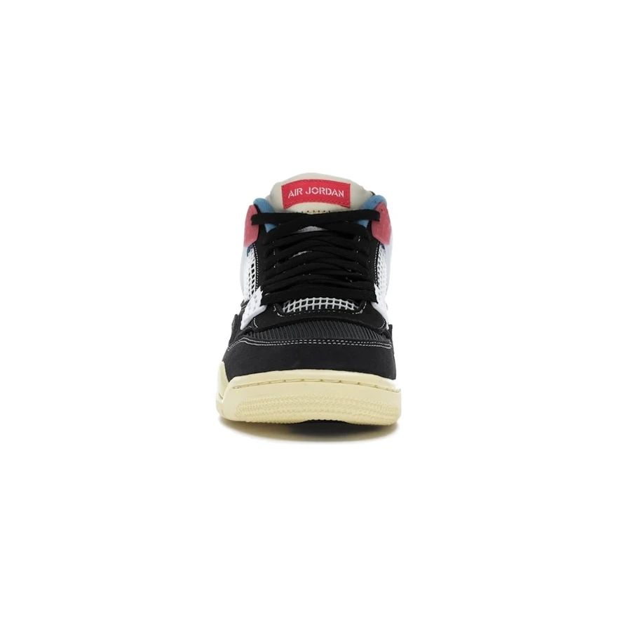 Air Jordan 4 Union Off Noir, vue de face