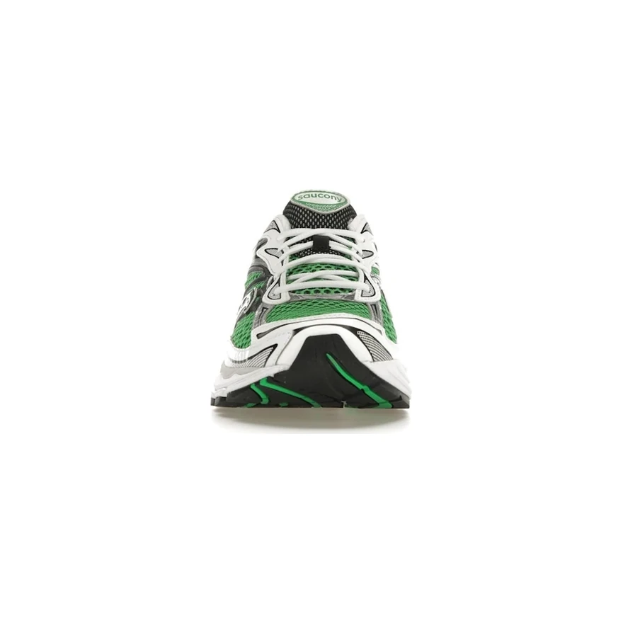 Saucony ProGrid Omni 9 OG Green Silver, vue de face