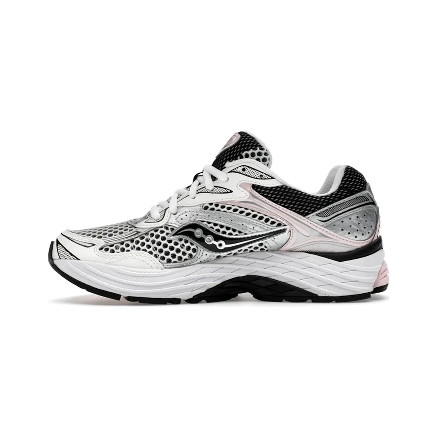 Saucony ProGrid Omni 9 White Black Silver Pink, profil intérieur