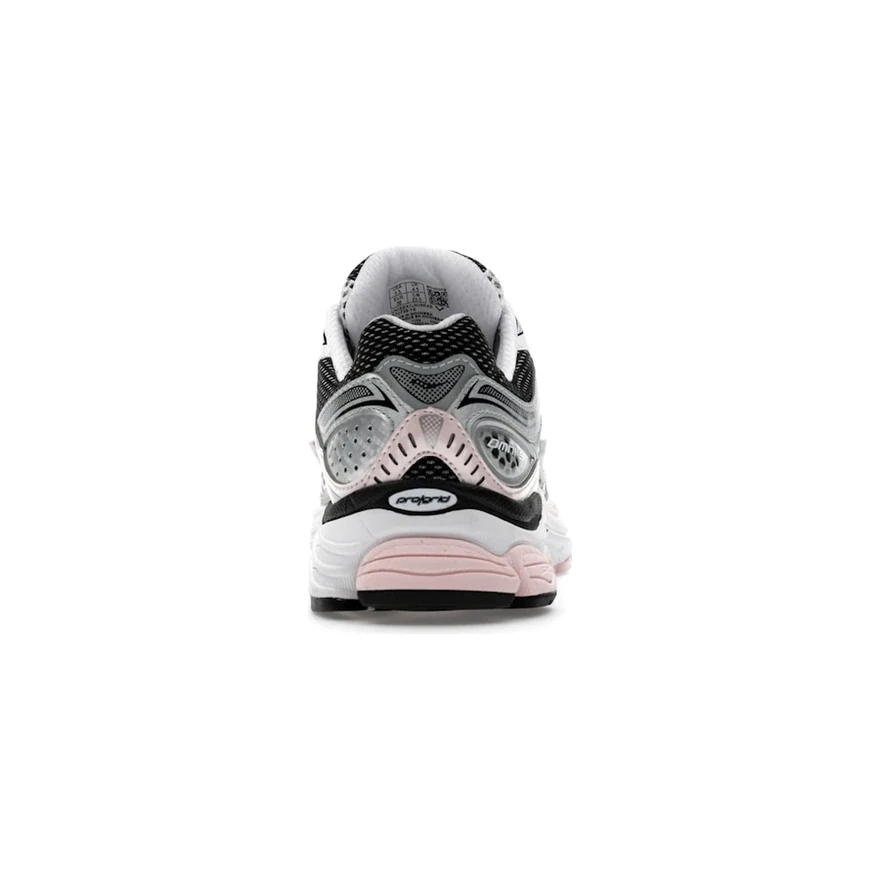 Saucony ProGrid Omni 9 White Black Silver Pink, vue arrière
