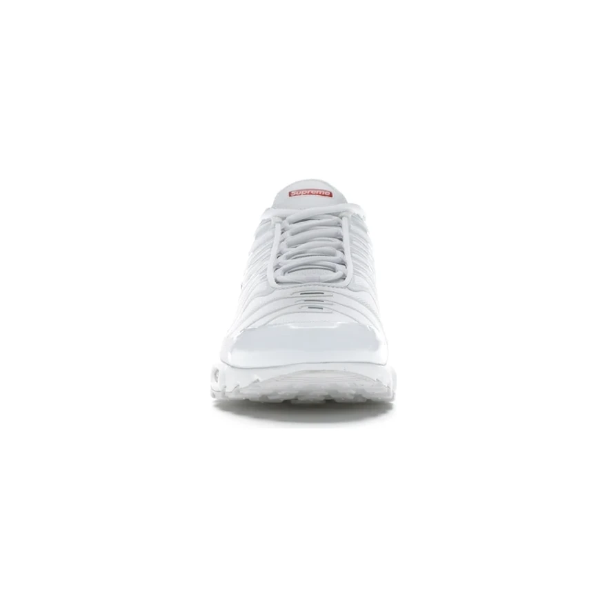 Nike TN Air Max Plus Supreme Blanche, vue de face