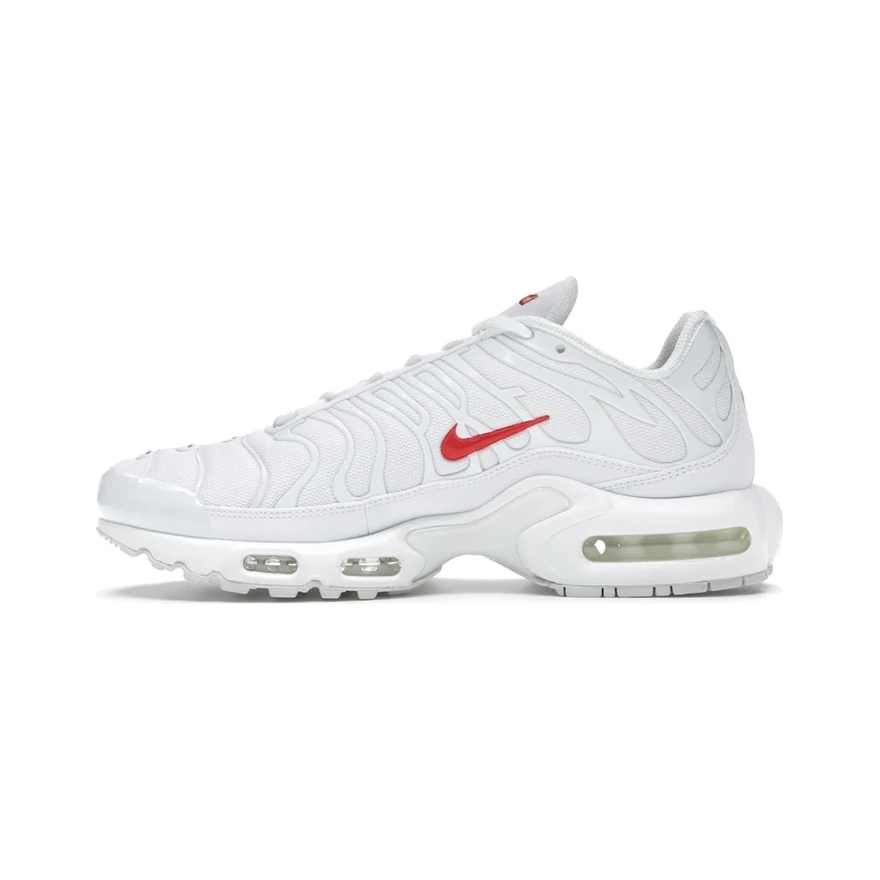 Nike TN Air Max Plus Supreme Blanche, profil intérieur